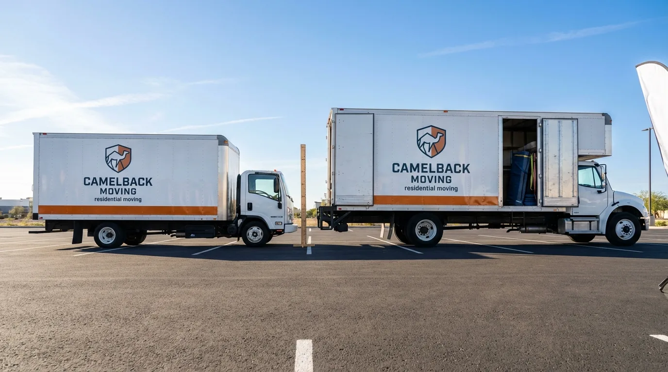 Moving truck size capacity guide in Tennessee Ridge